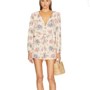 Spell Solstice Romper in Cream  M